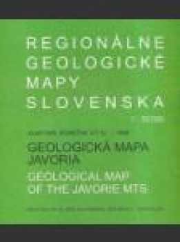 Geologická mapa Kremnických vrchov