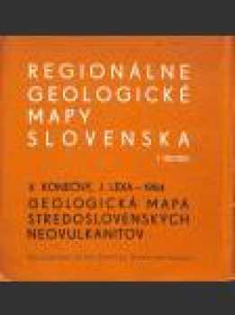 Geologická mapa stredoslovenských neovulkanitov