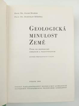 Josef Dvořák: Geologická minulost Země