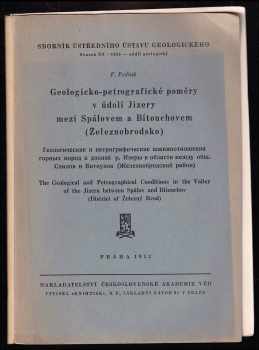 Geologicko-petrografické poměry v údolí Jizery mezi Spálovem a Bítouchovem