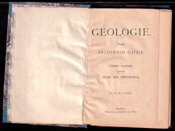 Archibald Geikie: Geologie