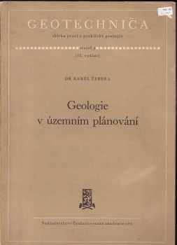 Karel Žebera: Geologie v územním plánování