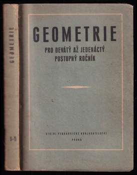 Geometrie pro devátý až jedenáctý postupný ročník