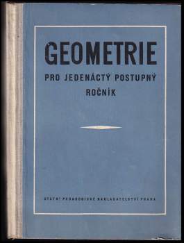 Geometrie pro jedenáctý postupný ročník