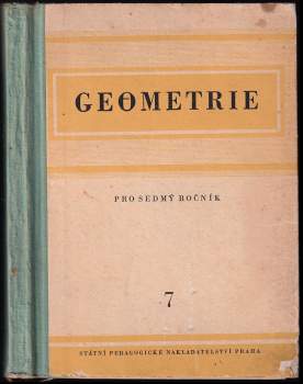 Rudolf Zelinka: Geometrie pro sedmý ročník