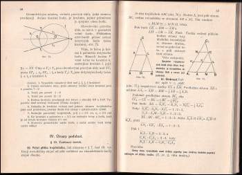 Jaroslav Havelka: Geometrie pro ústavy učitelské, Pro 1.-2. ročník - Díl 1.