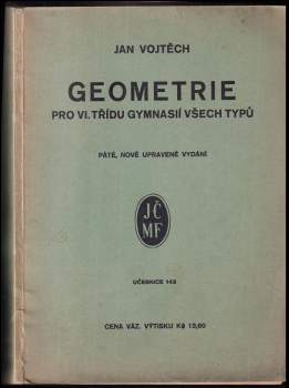 Geometrie pro VI. třídu gymnasií všech typů