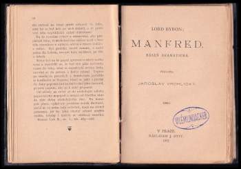 George Gordon Byron: Manfred