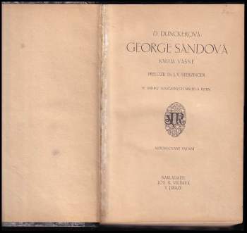 Dora Duncker: George Sandová