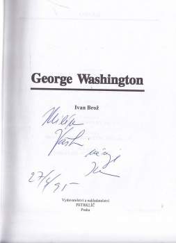 Ivan Broz: George Washington