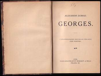 Alexandre Dumas: Georges