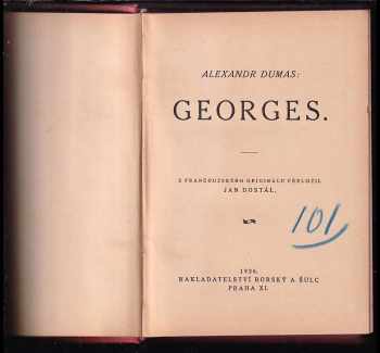 Alexandre Dumas: Georges