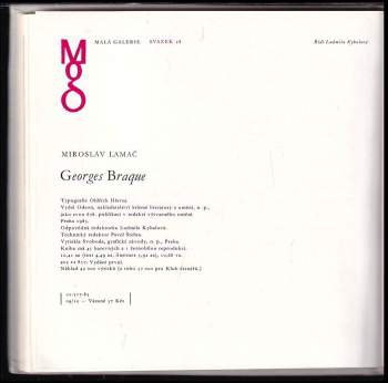 Miroslav Lamač: Georges Braque