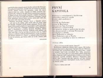 Giuseppe Tomasi di Lampedusa: Gepard