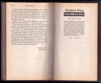 Stephen King: Geraldova hra