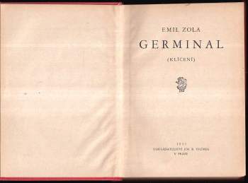 Émile Zola: Germinal