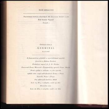 Émile Zola: Germinal