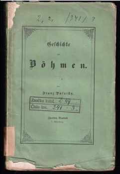 František Palacký: Geschichte von Böhmen