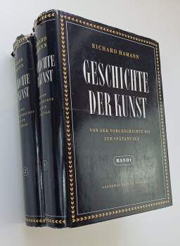 Geschichte Der Kunst von der vorgeschichte bis zur spätantike Band 1 + Geschichte der kunst von der altchrislichen zeit bis zur gegenwart band 2
