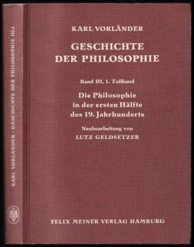 Geschichte der Philosophie, Band III.