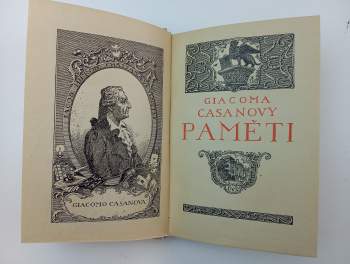 Giacomo Casanova: Giacoma Casanovy Paměti