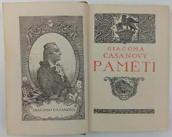 Giacomo Casanova: Giacoma Casanovy Paměti