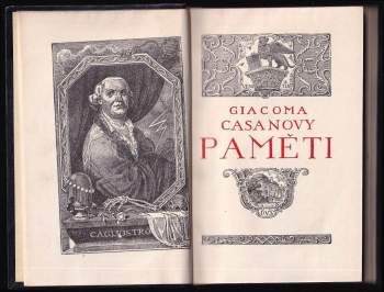Giacomo Casanova: Giacoma Casanovy Paměti
