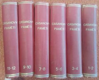 Giacomo Casanova: Giacoma Casanovy Paměti