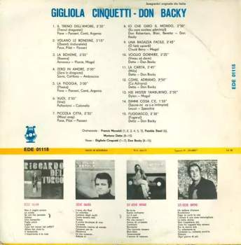 Gigliola Cinquetti: Gigliola Cinquetti / Don Backy
