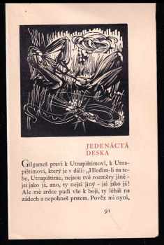 Oldřich Menhart: Gilgameš