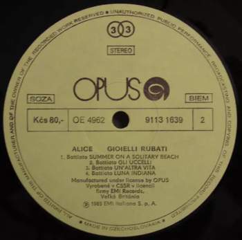 Alice: Gioielli Rubati