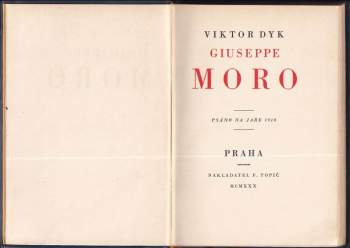 Viktor Dyk: Giuseppe Moro