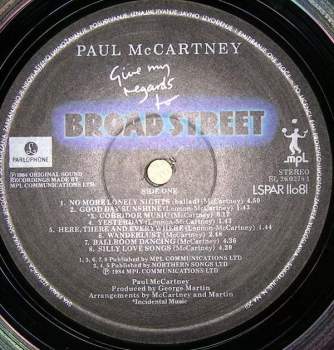 Paul McCartney: Give My Regards To Broad Street