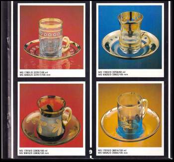 Glass Bohemia - Made in Czechoslovakia, katalog