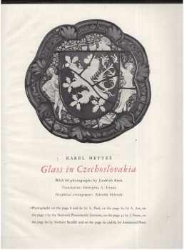 Karel Hetteš: Glass in Czechoslovakia
