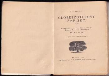 Václav Archibald Novák: Globetroterovy zápisky