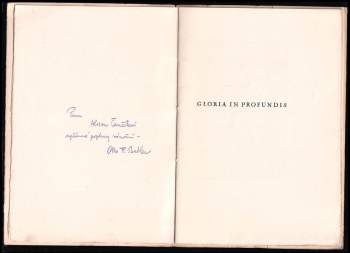 G. K Chesterton: Gloria in profundis
