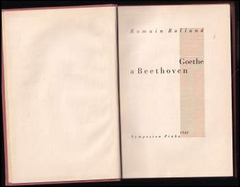 Romain Rolland: Goethe a Beethoven