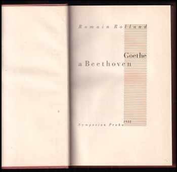 Romain Rolland: Goethe a Beethoven
