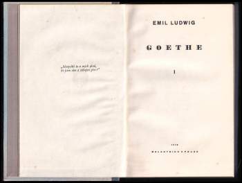 Emil Ludwig: Goethe