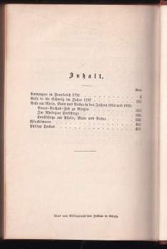 Johann Wolfgang von Goethe: Goethes Werke