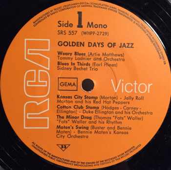 Golden Days Of Jazz