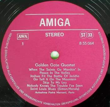 The Golden Gate Quartet: Golden Gate Quartet