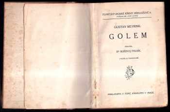 Antonín Fencl: Golem