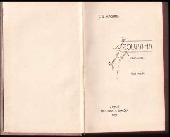 Josef Svatopluk Machar: Golgatha