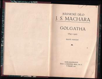 Josef Svatopluk Machar: Golgatha