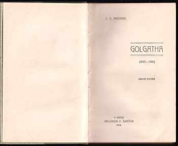 Josef Svatopluk Machar: Golgatha