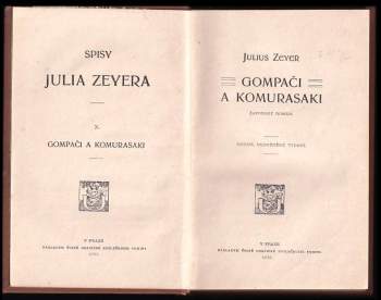 Julius Zeyer: Gompači a Komurasaki