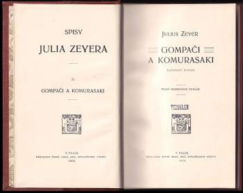 Julius Zeyer: Gompači a Komurasaki