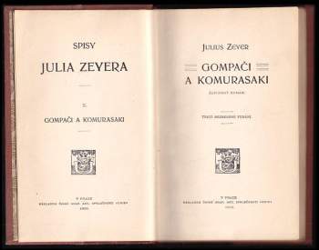 Julius Zeyer: Gompači a Komurasaki